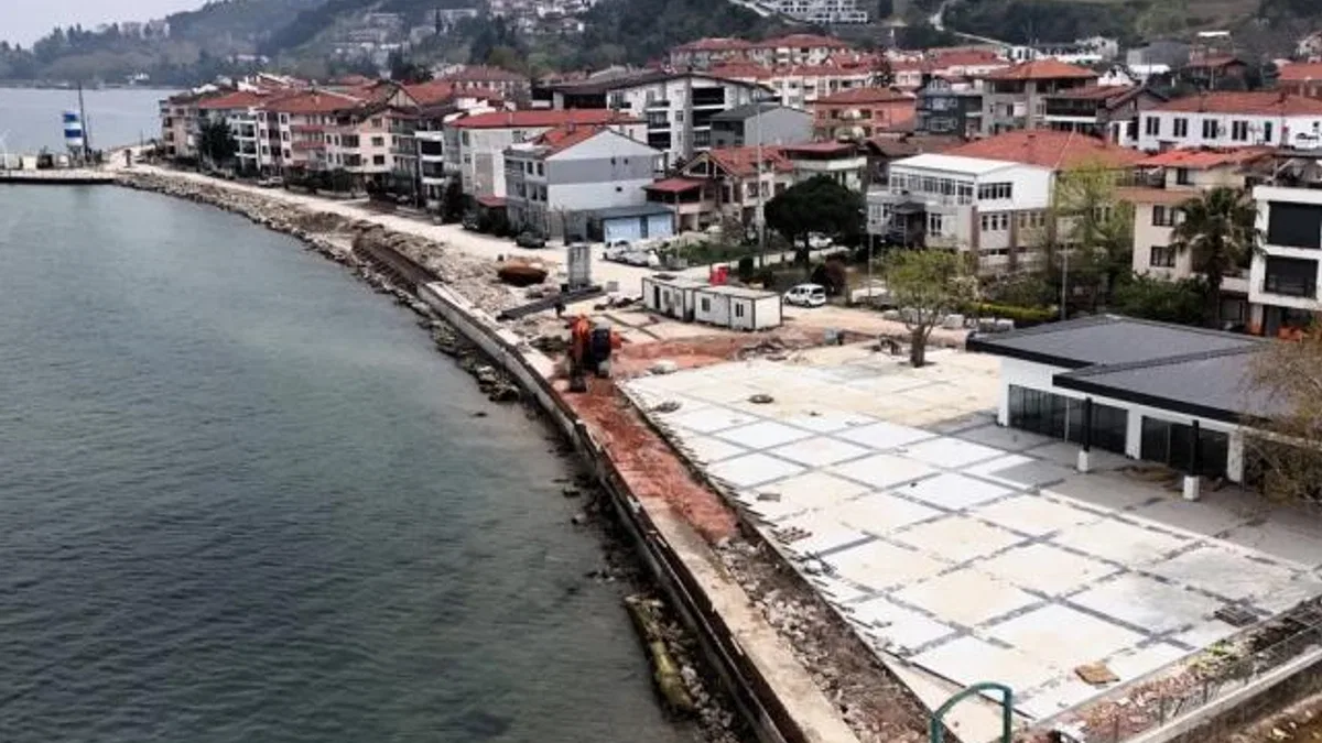 Dalga kırıcı Ulaşlı’da taşkınlarına ‘dur’ diyecek