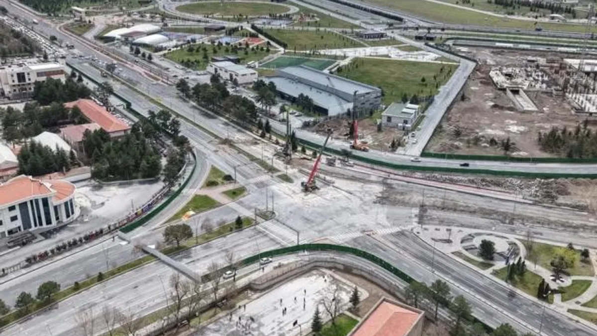 Kayseri'de ulaşımın geleceği inşa ediliyor