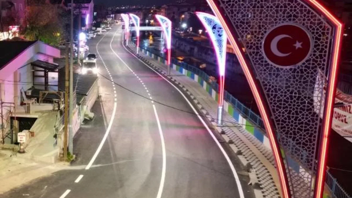 Kocaeli İzmit’te cadde ve sokaklar yenilendi
