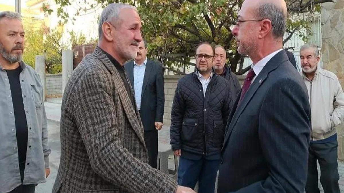 Konya Selçuklu'da Başkan Pekyatırmacı'dan şehit ailesine ziyaret