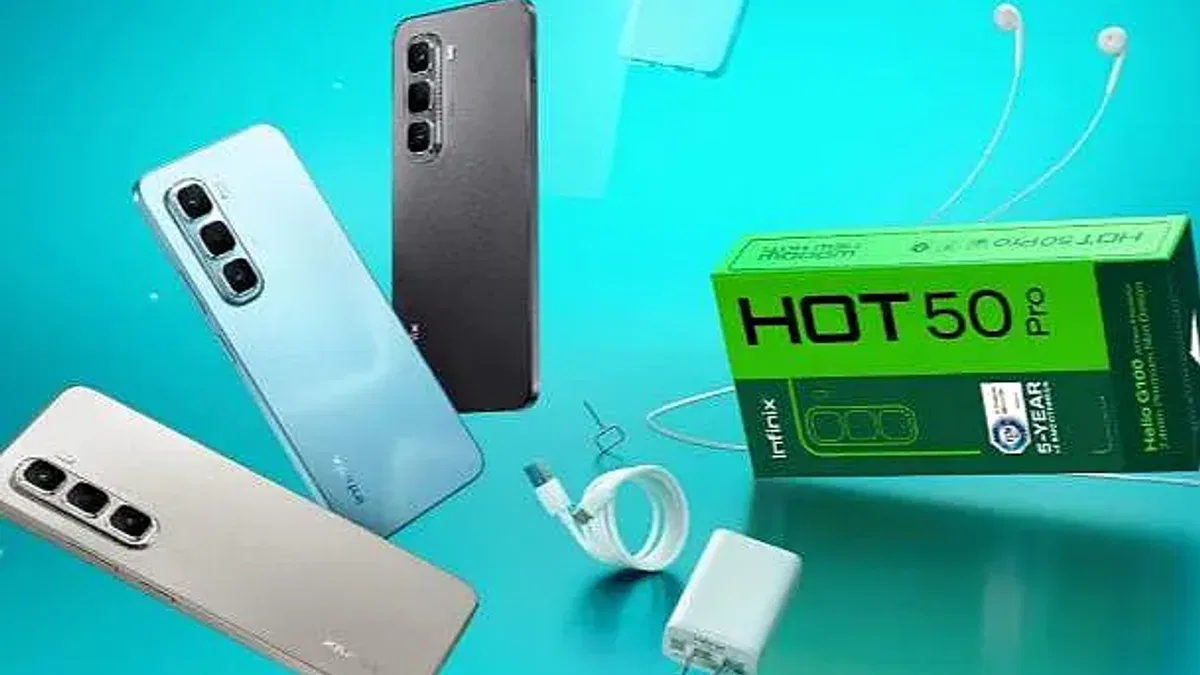 Infinix Hot 50 Pro Tanıtıldı, İşte Özellikleri