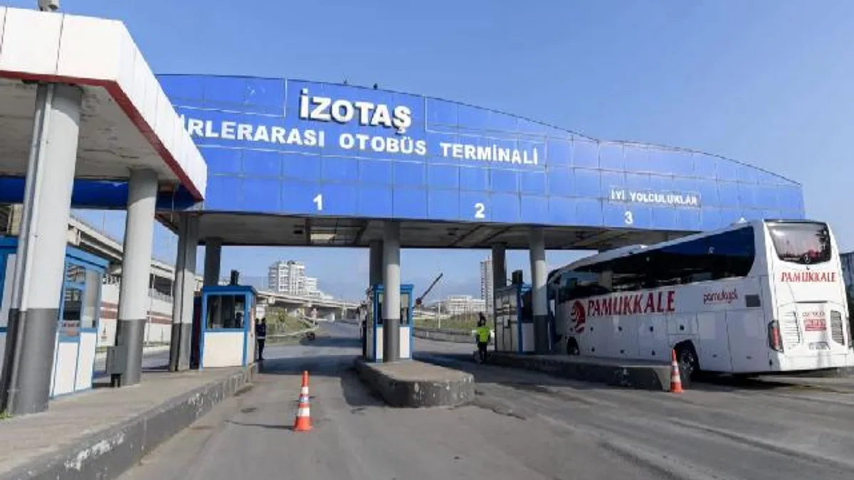 İzmir Otogarı’nda haciz işlemi başlatıldı