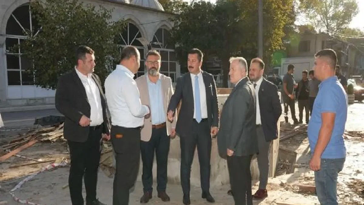 Bursa Yenişehir’e yeni meydan ve tarihi çeşme geliyor