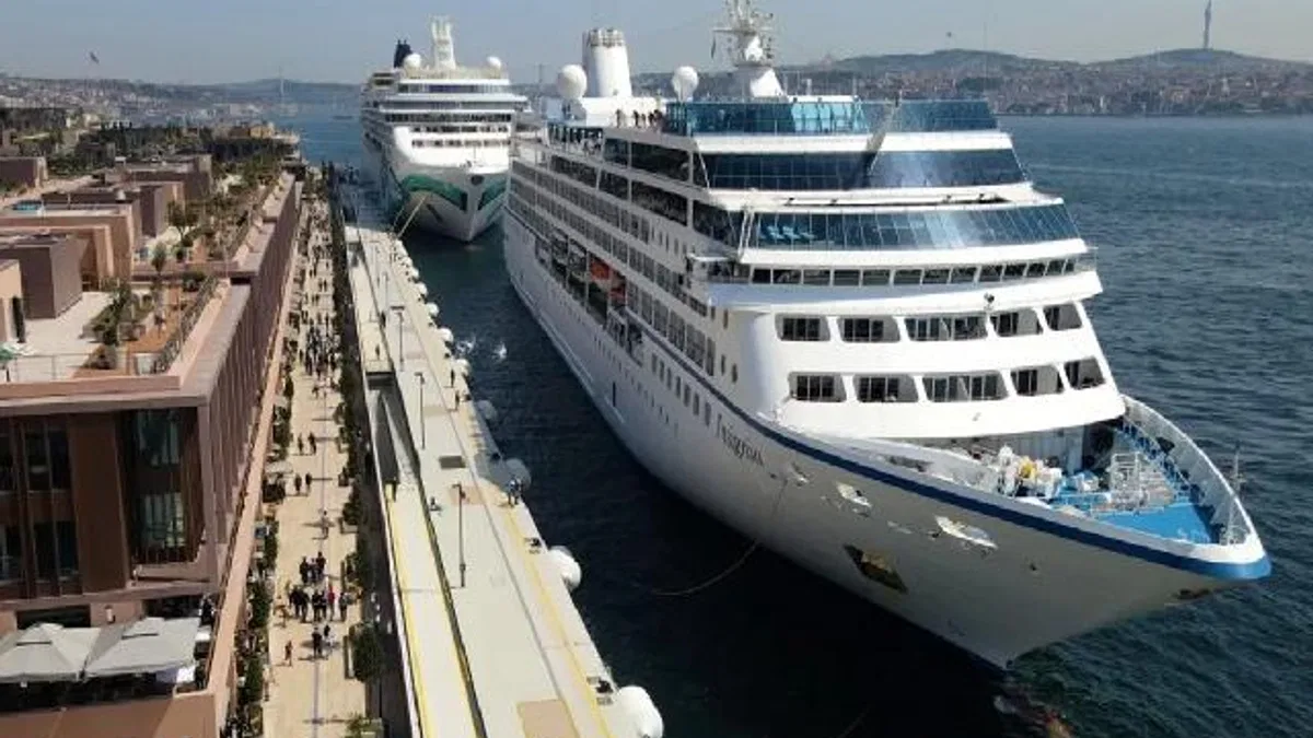 Kruvaziyer turizminde yüzde 509,3 artış