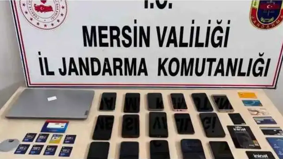 Mersin'de sosyal medya dolandırıcılığına 18 tutuklama