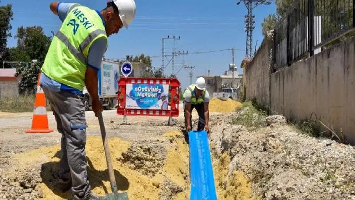 Mersin’de su güvencesi için yeni kaynaklar devrede