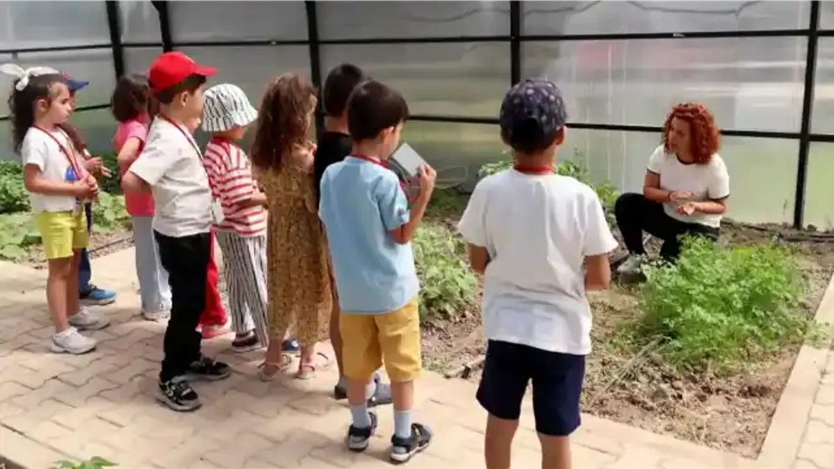 Konya Karatay'da doğayla iç içe yaz okulu