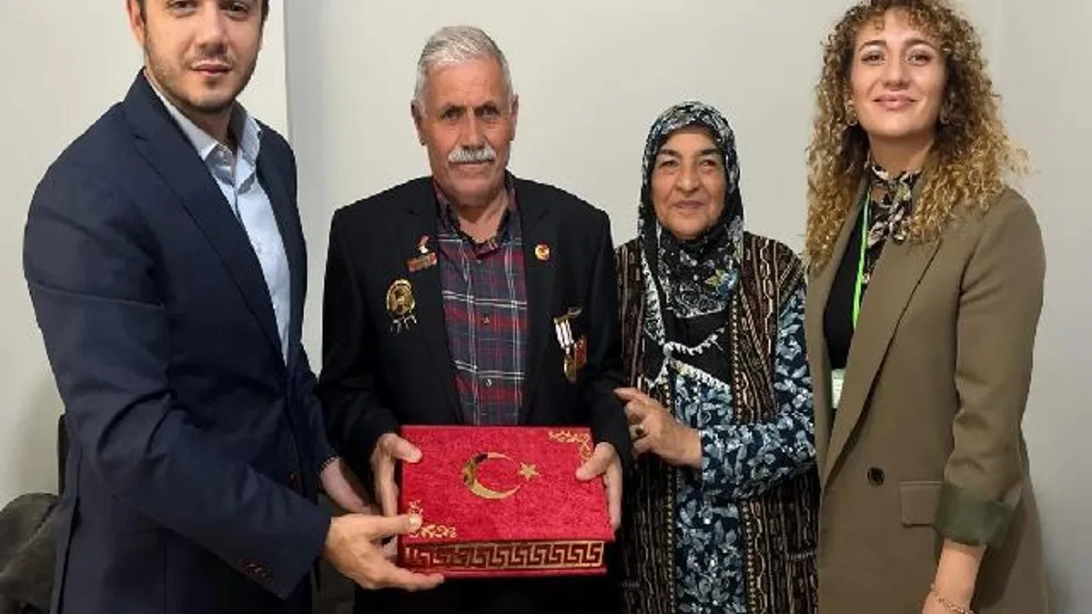 Kocaeli Gebze’de Kıbrıs Gazilerine minnet ziyareti