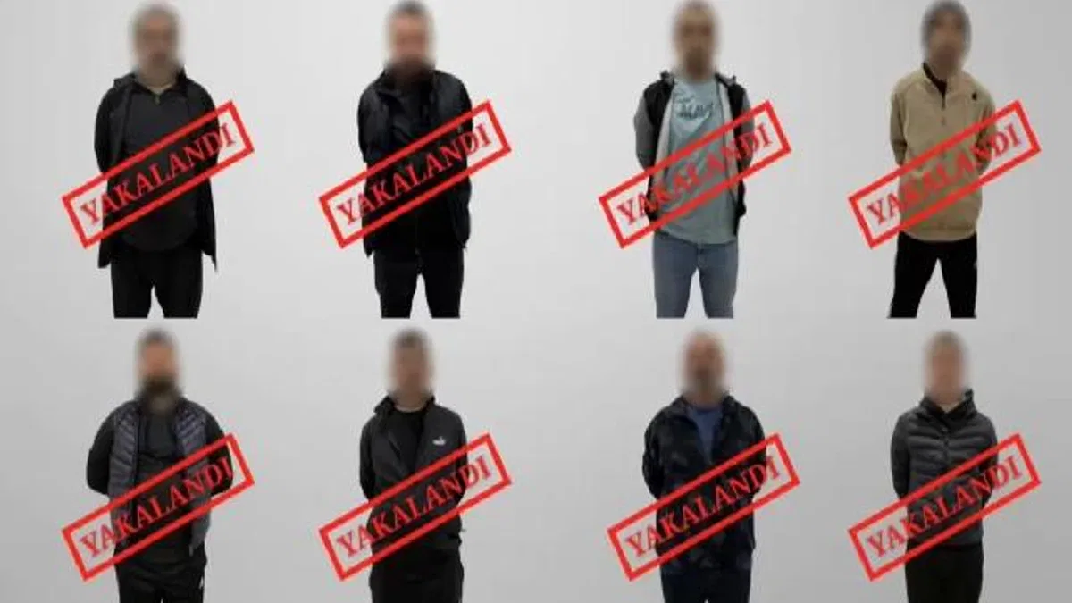Gürcistan'da yakalanan 8 firari Türkiye'ye iade edildi