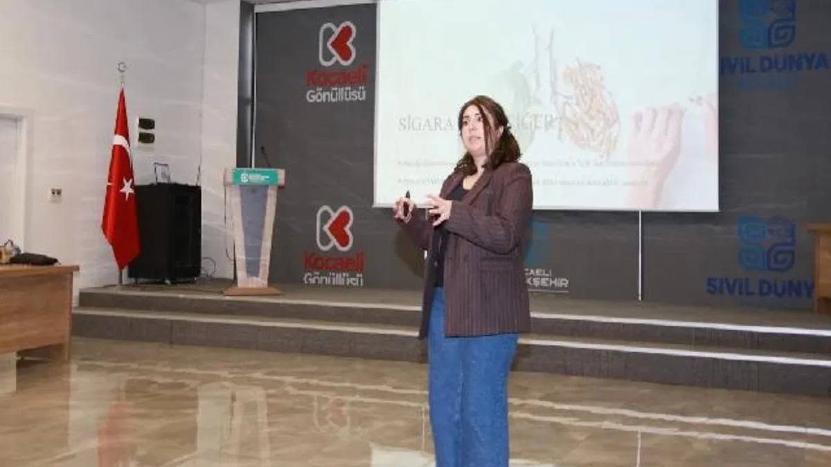 Kocaeli'de sigara bırakma eğitimi