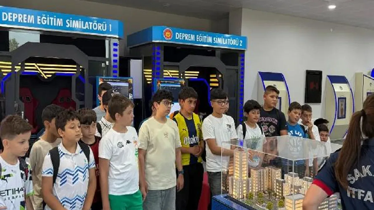 Sakarya’da afet bilinci yaşayarak kazandırılıyor
