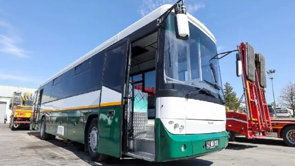Konya Meram'da taziye araçlarına takviye