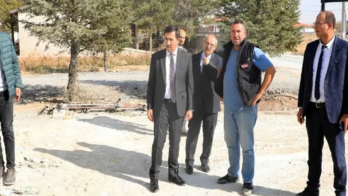 Başkan Kılca, Kızören ve Köseali’de yatırımları inceledi