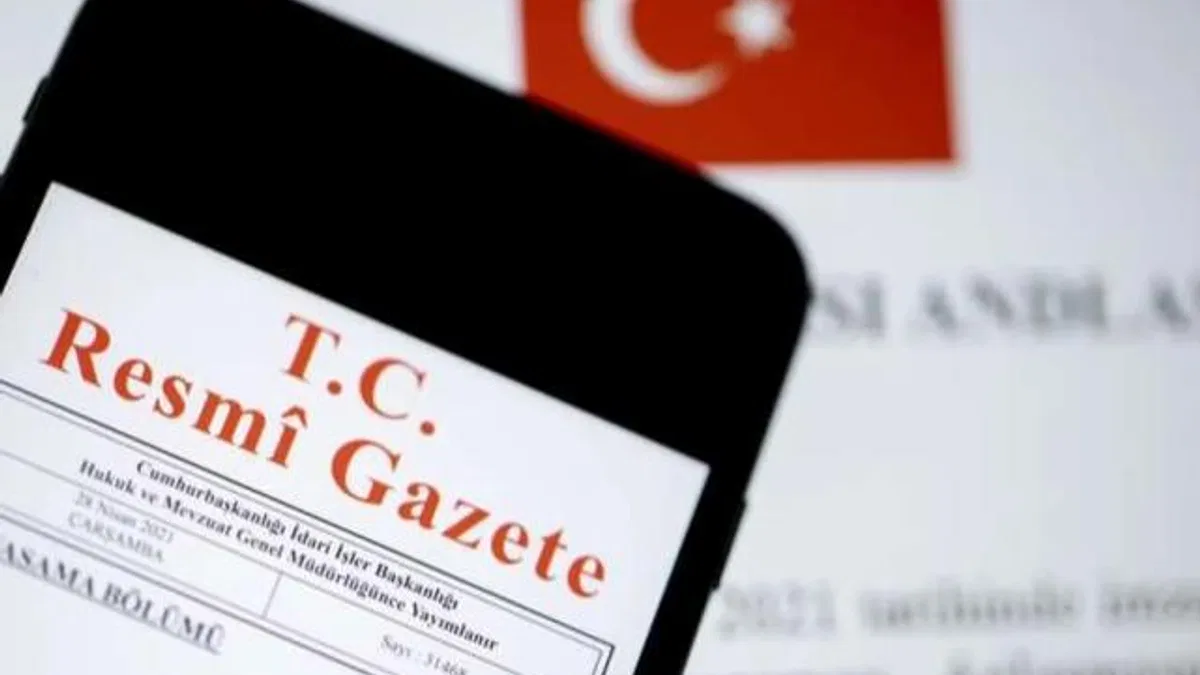 Milletlerarası 5 anlaşma Resmi Gazete'de