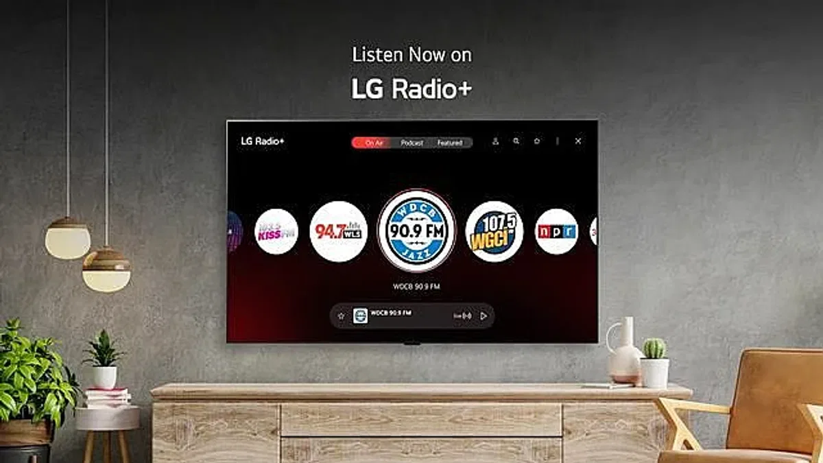 LG, Basit ve dinamik kullanıcı deneyimi sunan ses yayın hizmetini başlattı