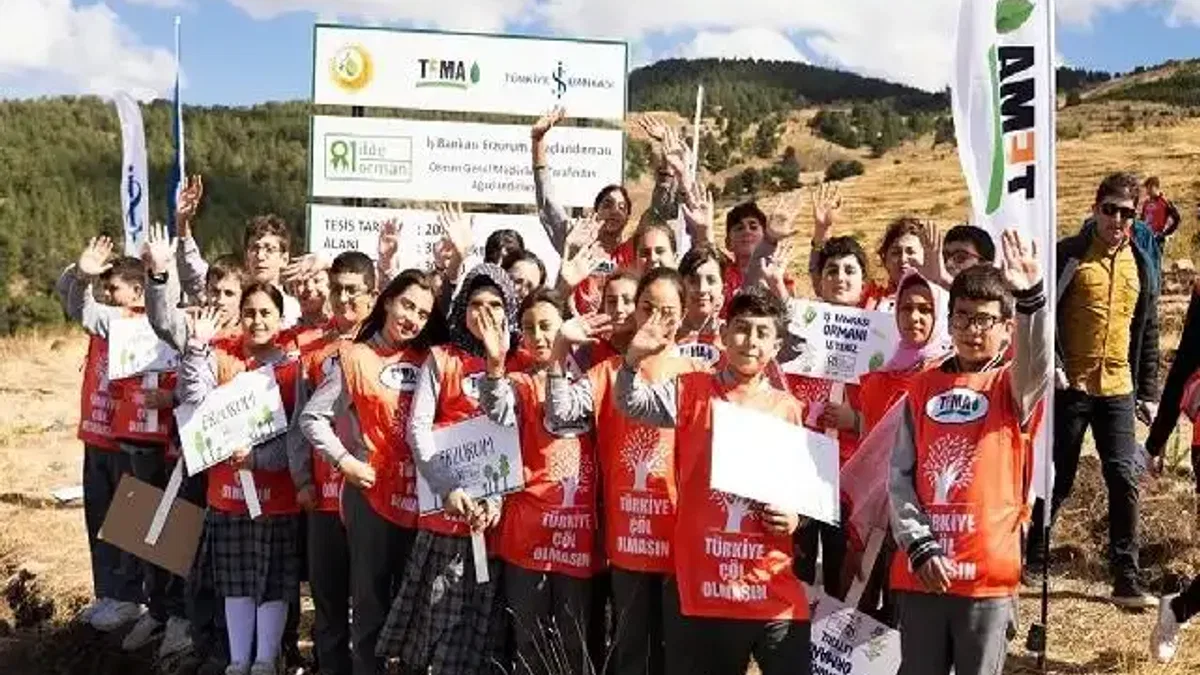 “81 İlde 81 Orman” projesinde sonbahar dikimleri başladı
