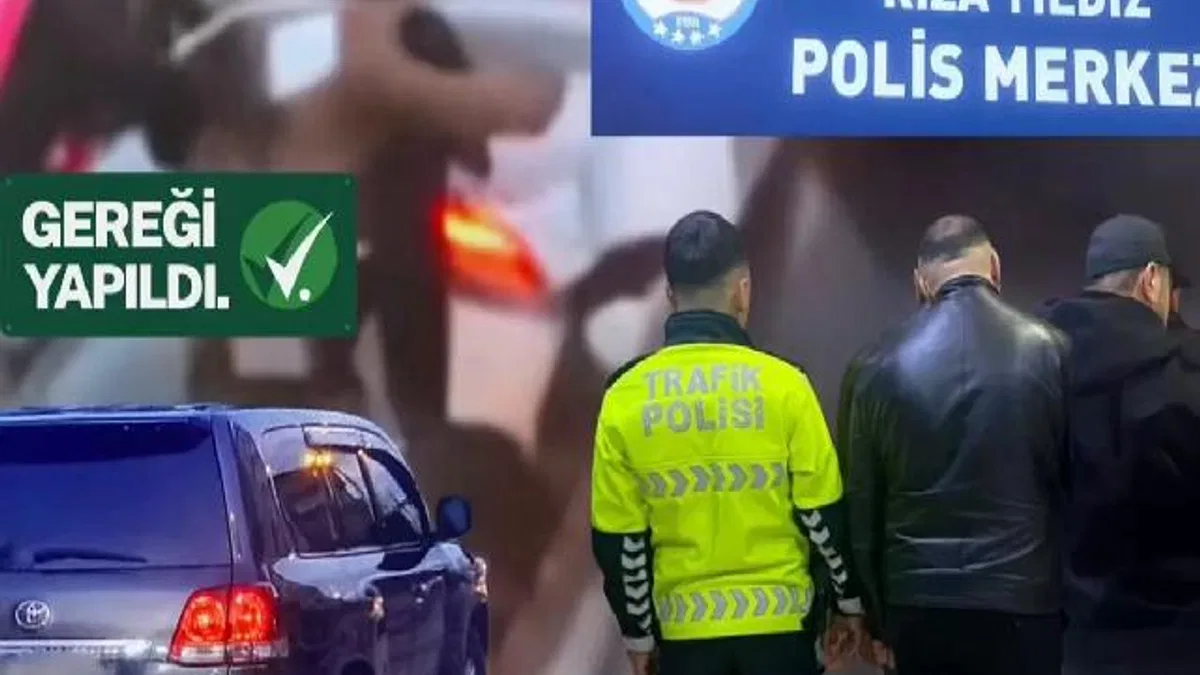 İstanbul'da ters yönde gidip saldıran sürücüler yakalandı.. Yeni kanunla ağır yaptırımlar yolda