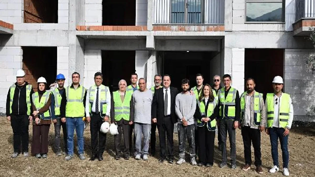 Manisa Spilkent Projesi’nde çalışmalar hızla sürüyor
