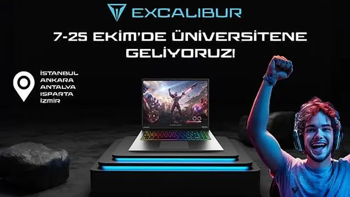 Excalibur'un Etkinliğinde Kampüste Teknoloji ve Eğlence Bir Arada