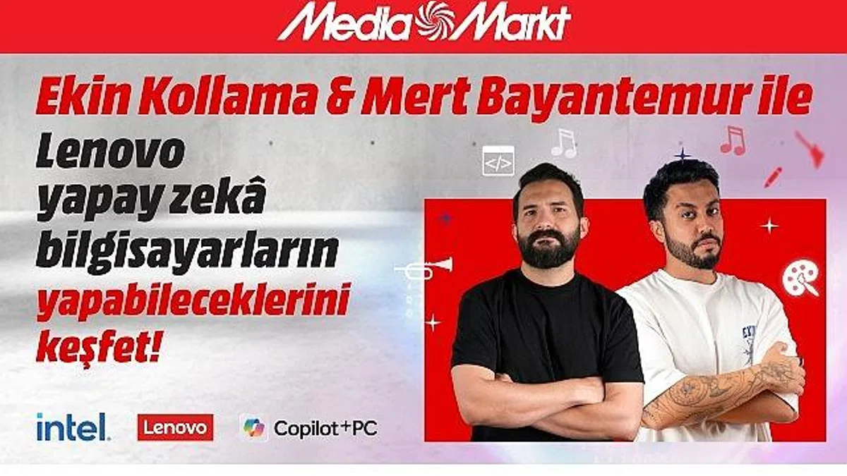 MediaMarkt, Intel, Lenovo ve Microsoft'tan Bursa'da yapay zekâ sohbetleri