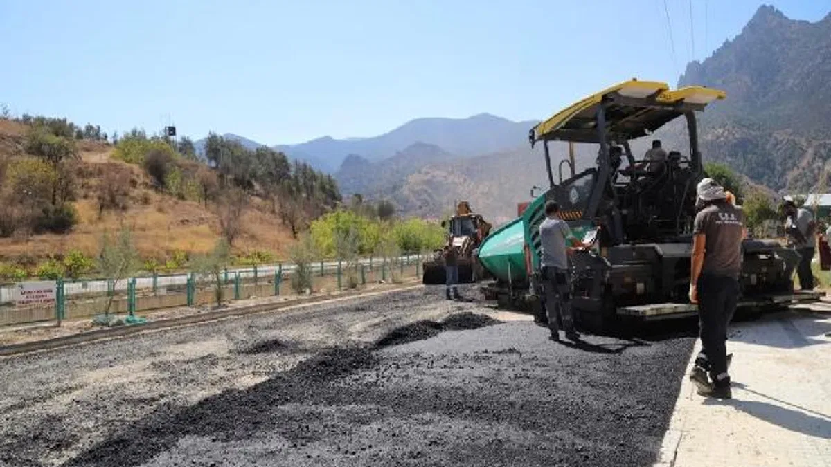 Eskişehir Sarıcakaya’da yol konforu artıyor
