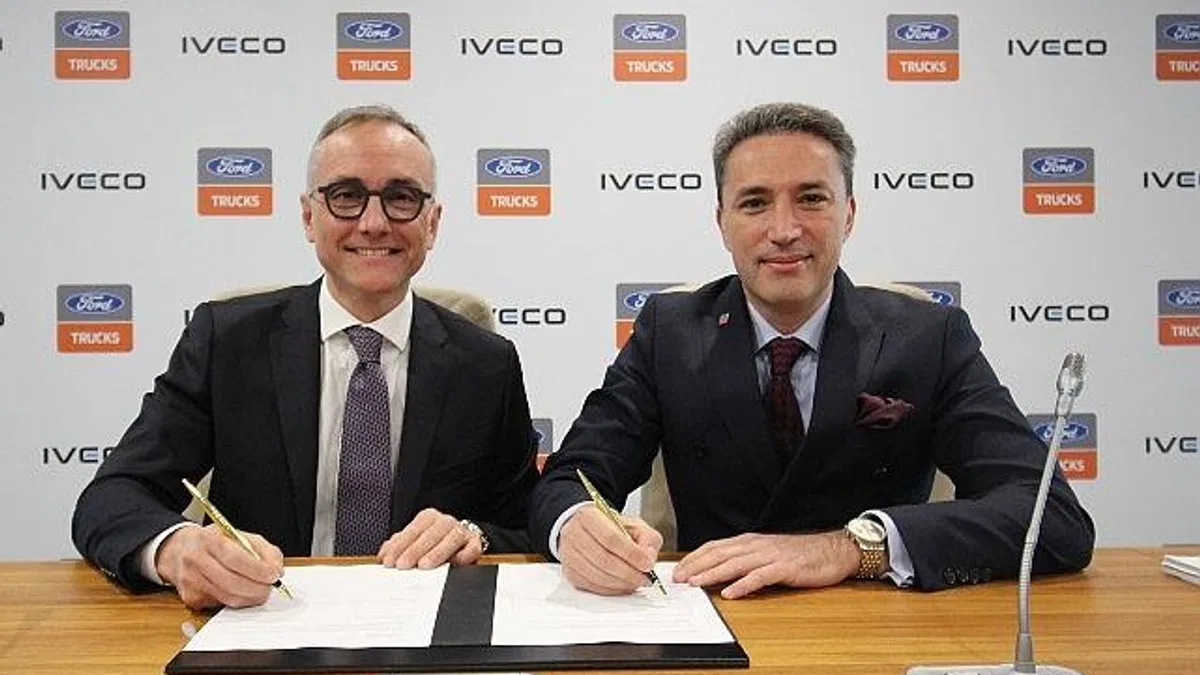 Ford Trucks ve IVECO Ortak Geliştirme Anlaşması İmzaladı
