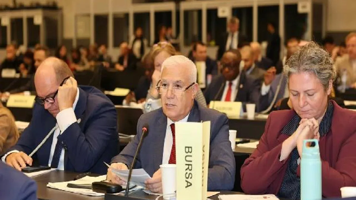 Başkan Bozbey mesajı Cenevre'den verdi... Bugünkü adımlar yarının suyu ve yaşamı için