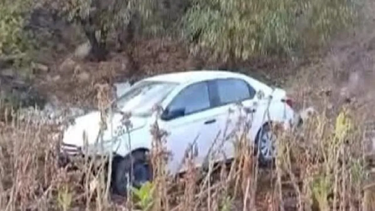 Adıyaman’da şarampole devrilen otomobilde 1 kişi yaralandı