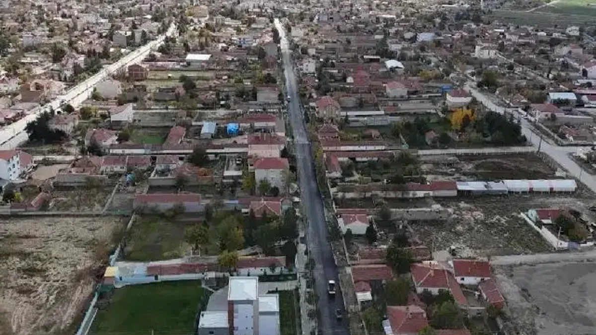 Eskişehir Büyükşehir’den kırsala yol yatırımı