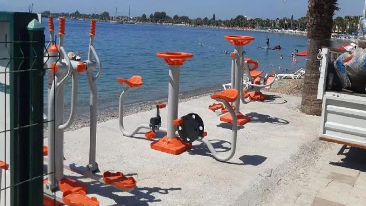 Muğla Milas'ta sahil bölgesinde çalışmalar hızlandı