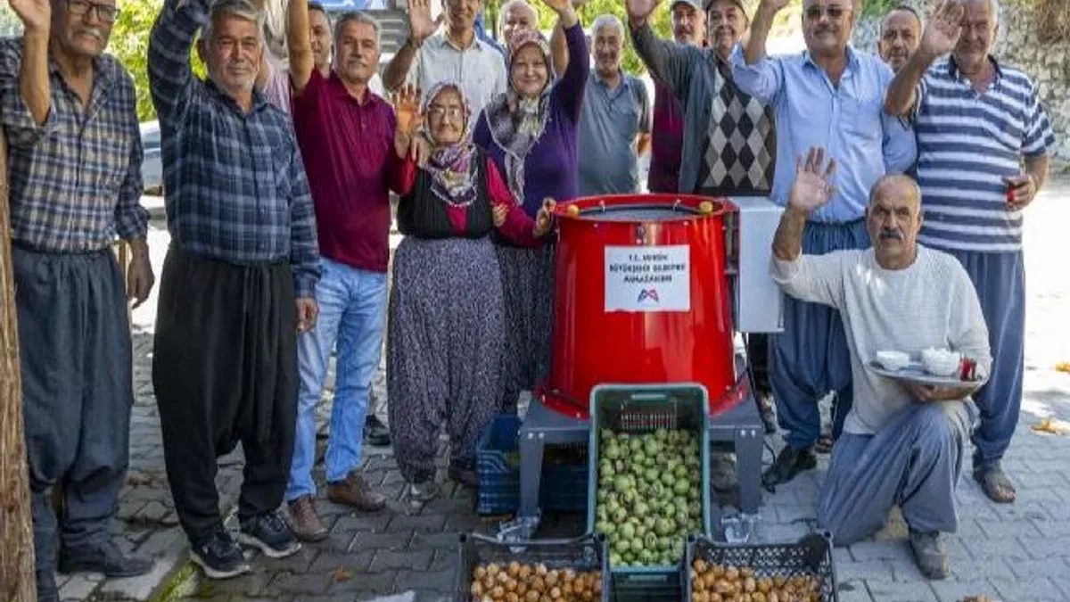 Mersin Büyükşehir’den üreticiye teknolojik destek