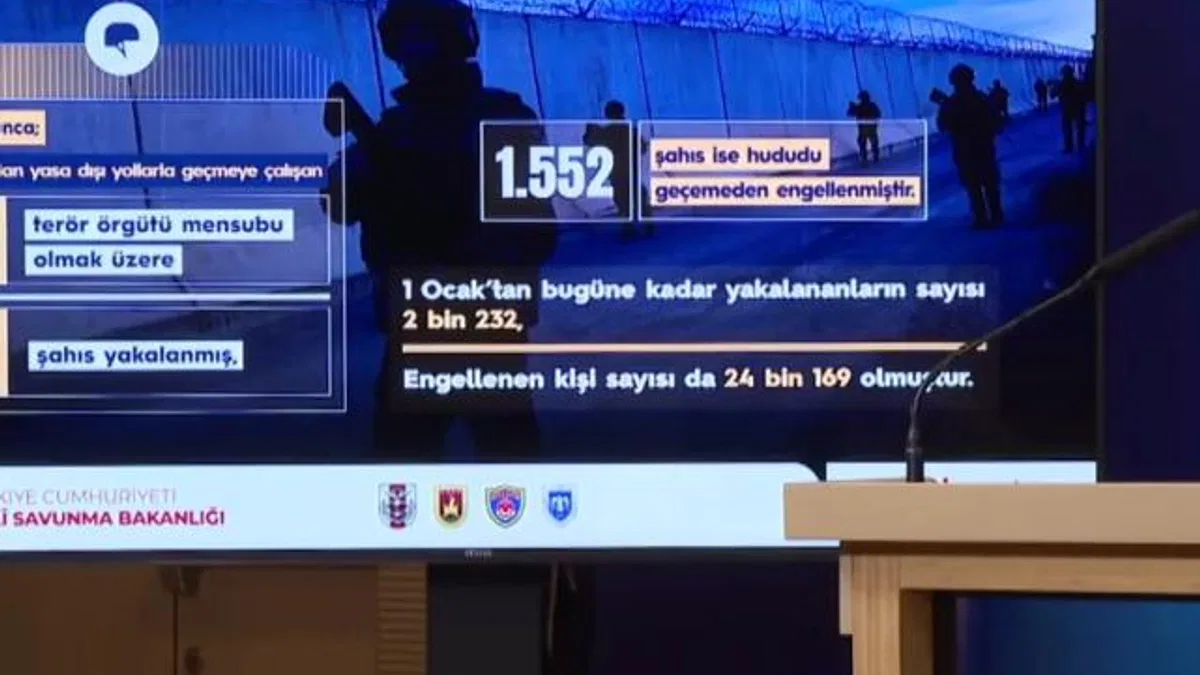 Son bir haftada 140 kaçak geçiş girişimi engellendi... Hudut güvenliği kesintisiz sürüyor