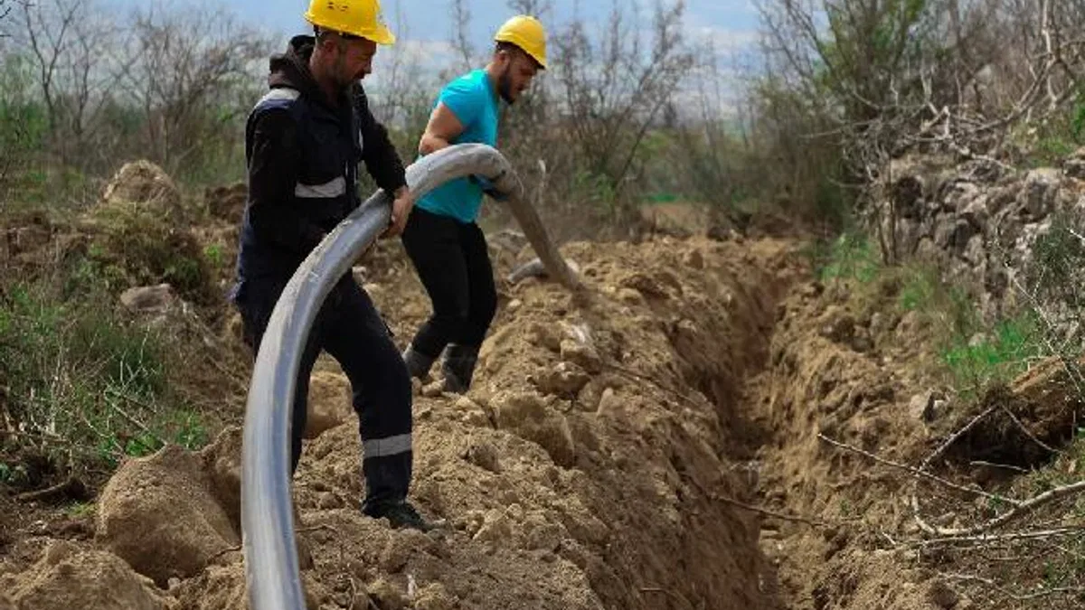 Sakarya Turgutlu'da yenilenen hatla kayıpsız ve kesintisiz su