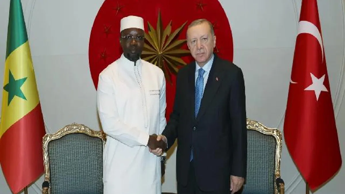Cumhurbaşkanı Erdoğan, Senegal Başbakanı'nı havalimanında ağırladı