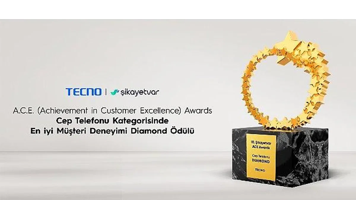 TECNO, A.C.E. Awards'ta İkinci Kez Diamond Ödülü Kazandı!