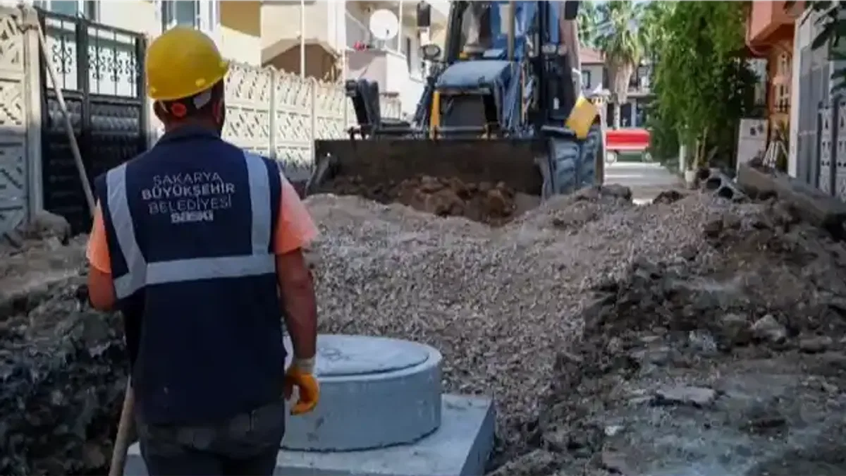 SASKİ, İstiklal Mahallesi’nin yağmur suyu altyapısını güçlendiriyor