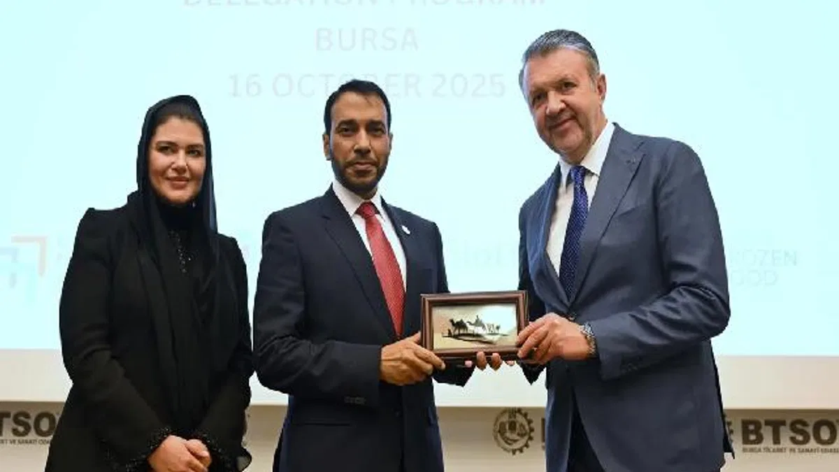 Bursa gıda sektörü için BAE'ye yeni ticaret köprüsü