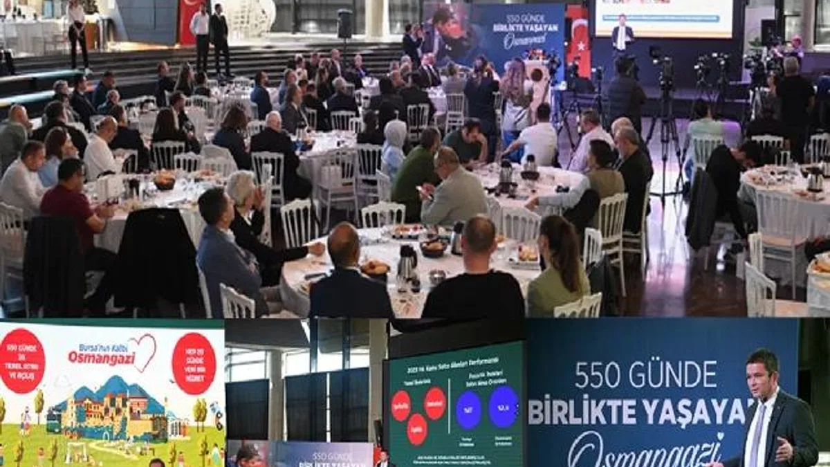Erkan Aydın 550 günün hesabını verdi: Bütçeyi iyi kullanarak tasarrufları hizmete çevirdi