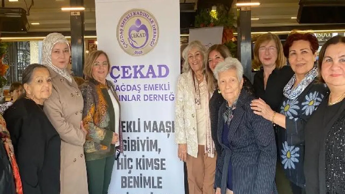 Emekli kadınlardan güç birliği buluşması