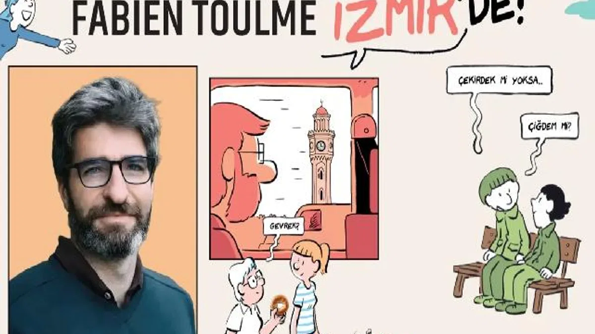 Desen Yayınları’nın ödüllü çizeri Fabien Toulmé İzmir'e geliyor