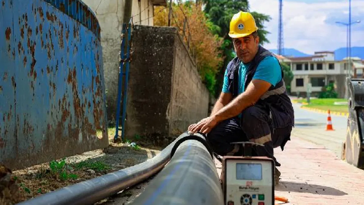 Sakarya Geyve'de su kayıpları önleniyor