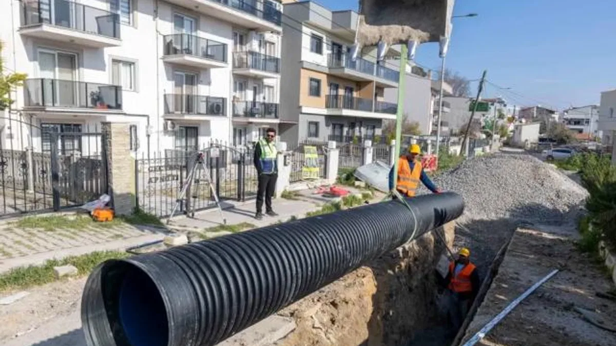 İzmir Urla'ya taşkınlara karşı dev altyapı yatırımı