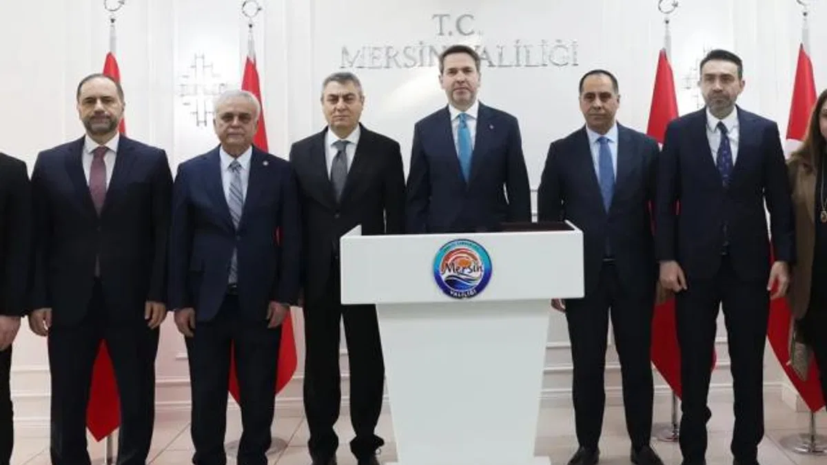 Enerjide yeni sayfa... Bakan Bayraktar Mersin’de