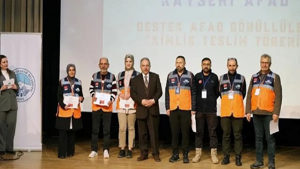 Kayseri Talas afetlere hazırlıklı
