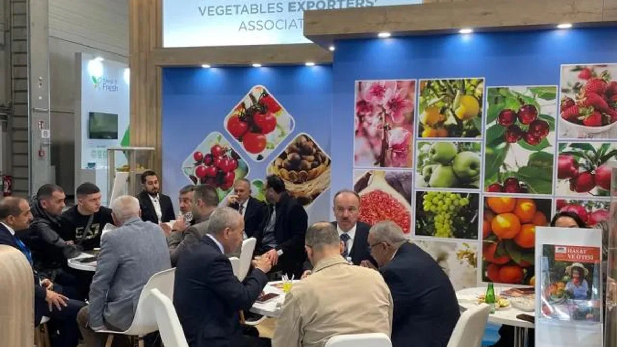 Yaş meyve sebze sektöründen Almanya’ya çıkarma