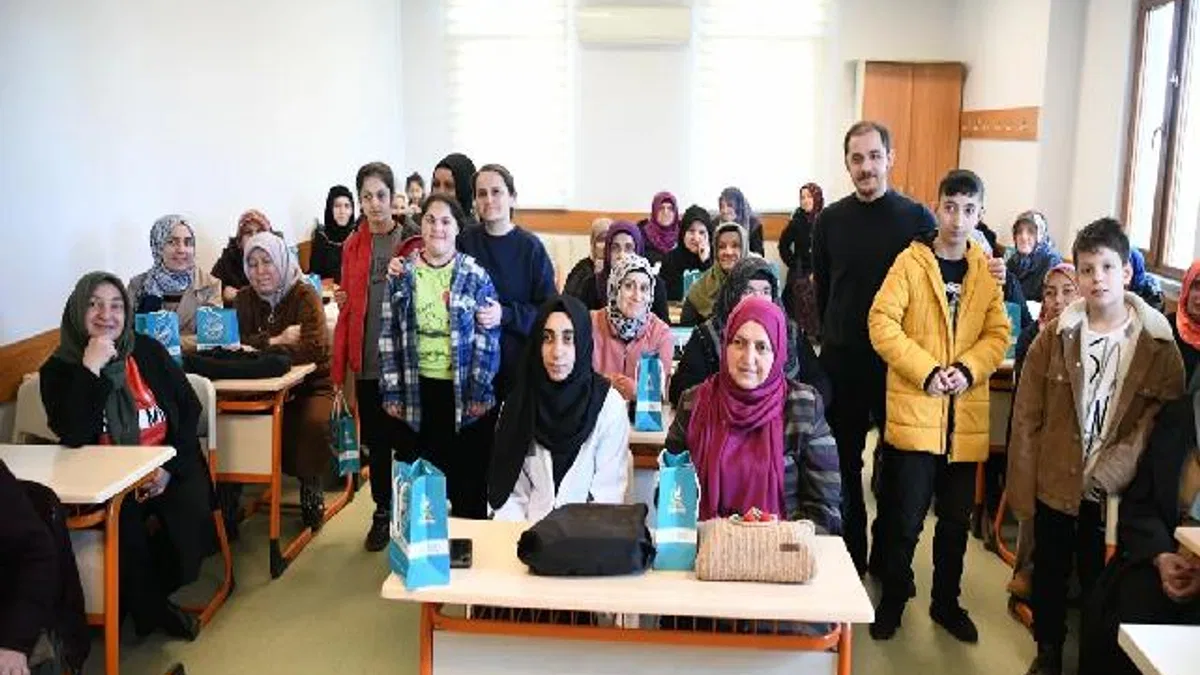 Çayırova'da özel bireylerden en özel hediye