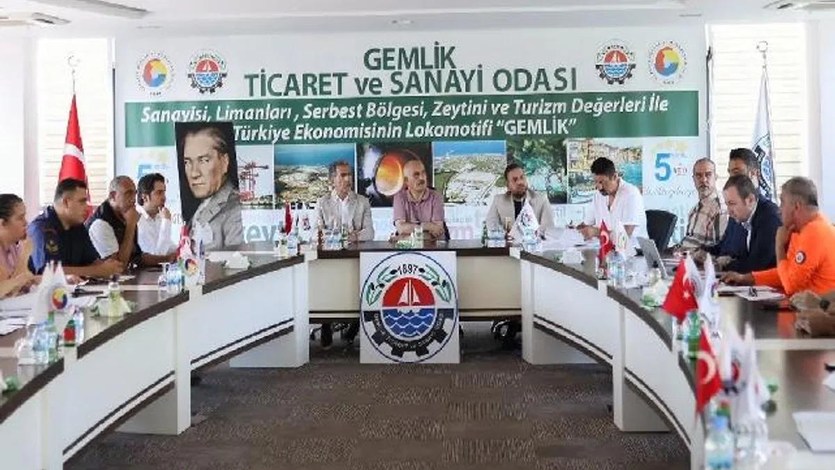 Bursa Gemlik’te afetlere önceden hazırlık