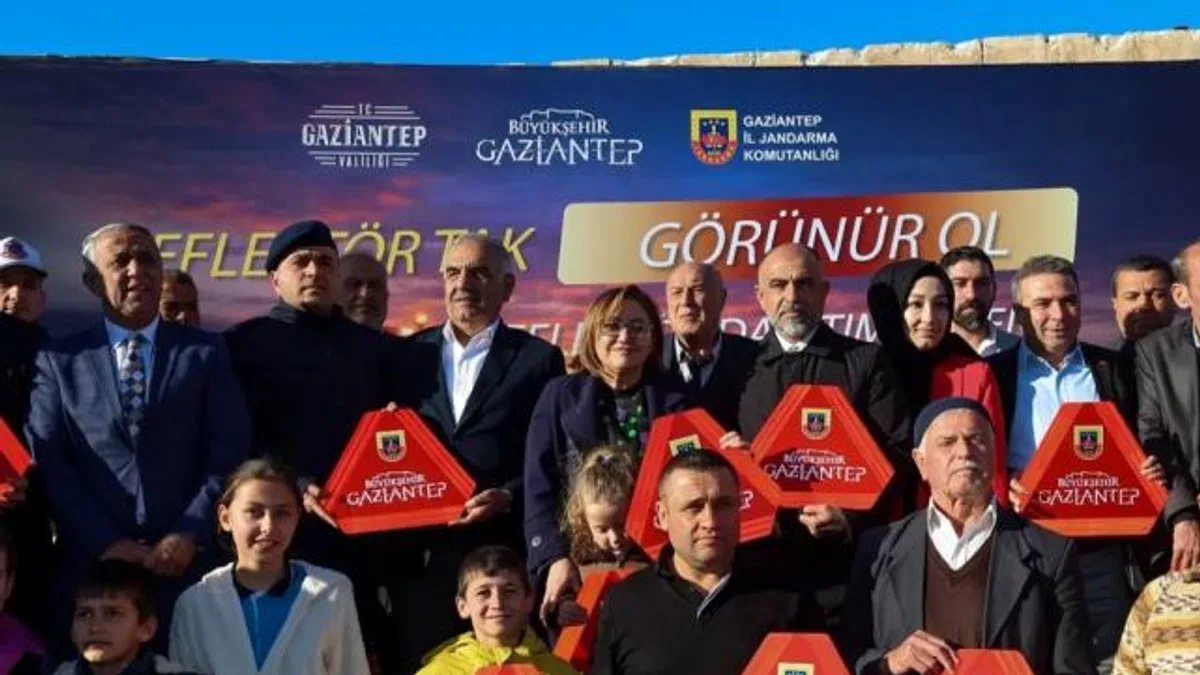 Gaziantep'te reflektör seferberliği