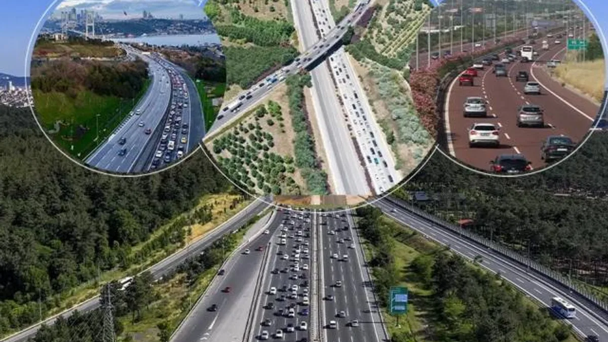 Otoyol ve köprülerden 2025'te 1,1 milyar araç geçti