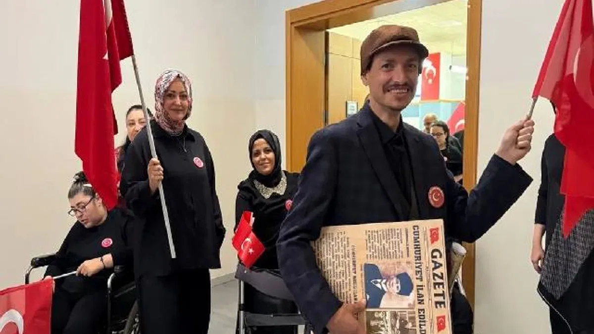Sakarya'da özel bireylerin Cumhuriyet coşkusu